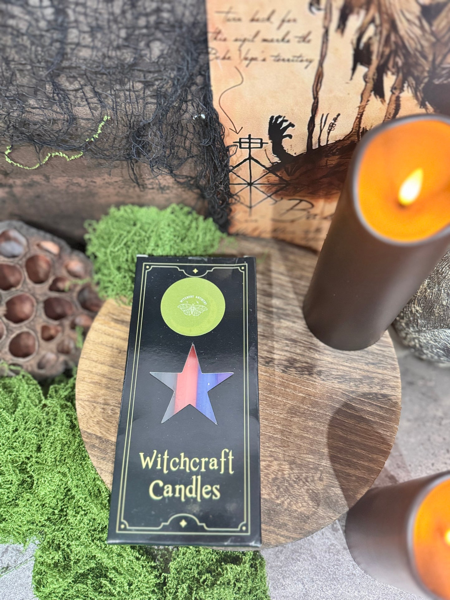 Witchcraft candles