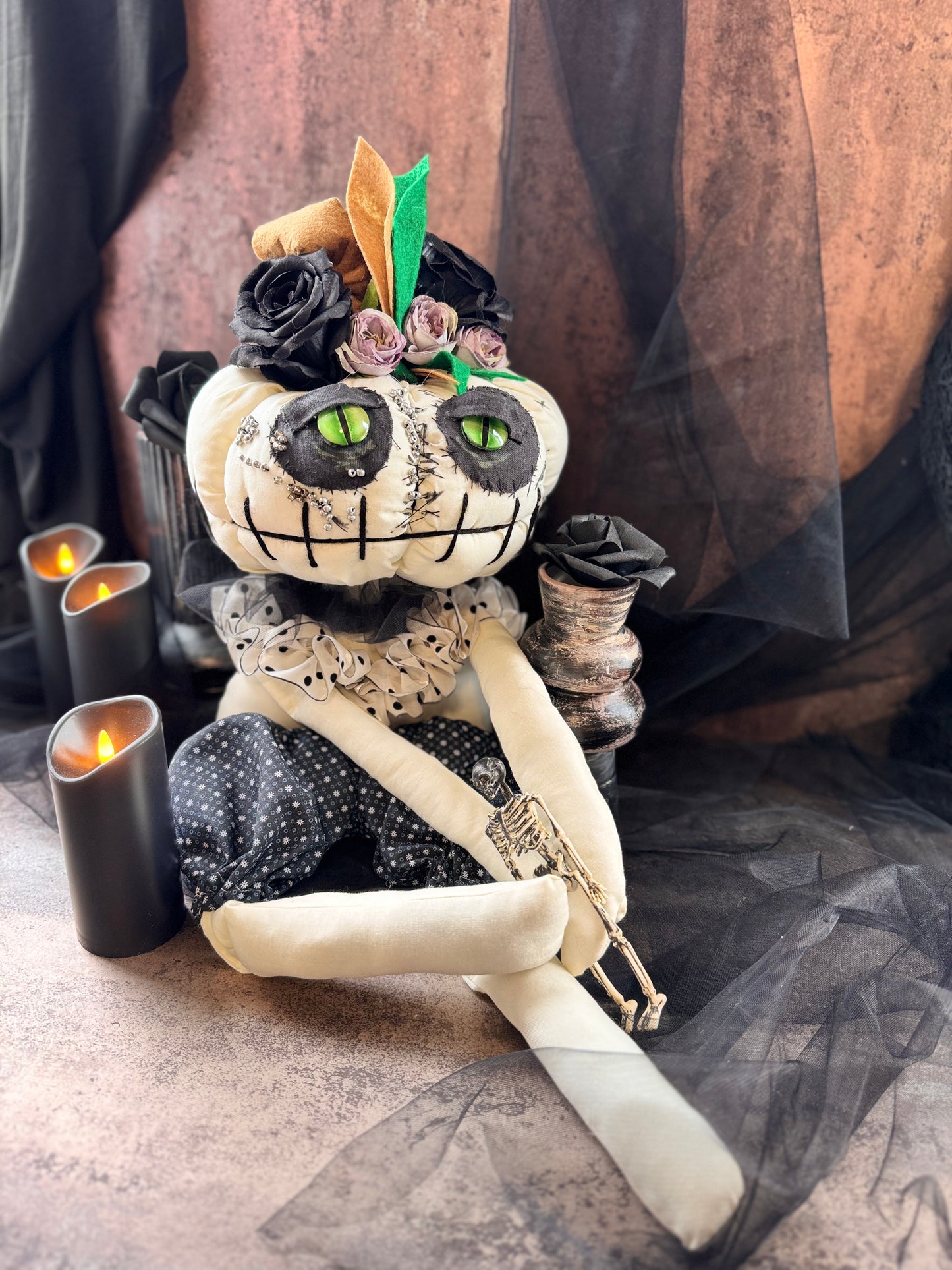 Haunted Pumpkin Doll