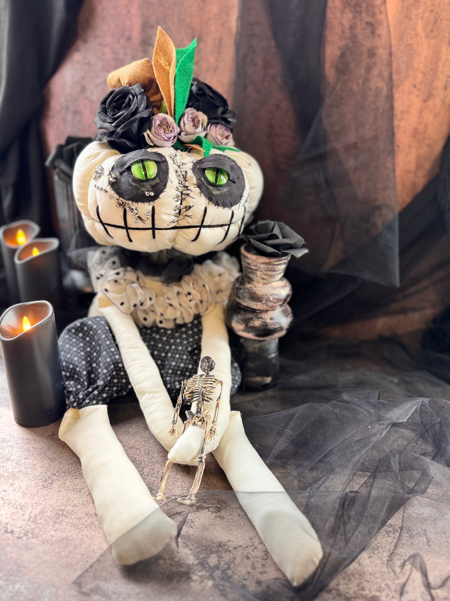 Haunted Pumpkin Doll