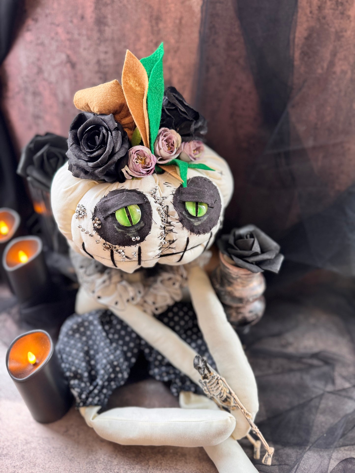 Haunted Pumpkin Doll