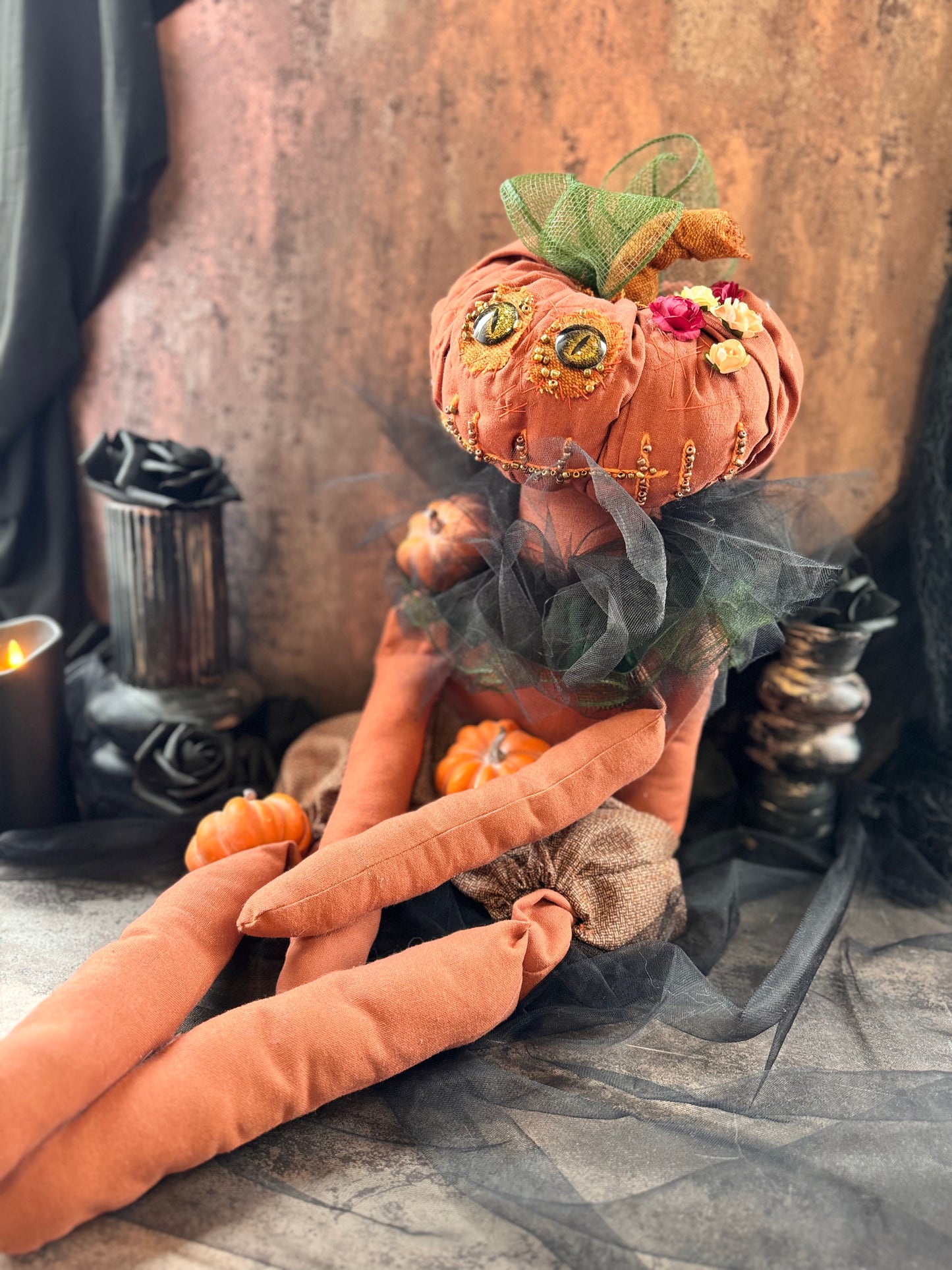 Haunted Pumpkin Doll