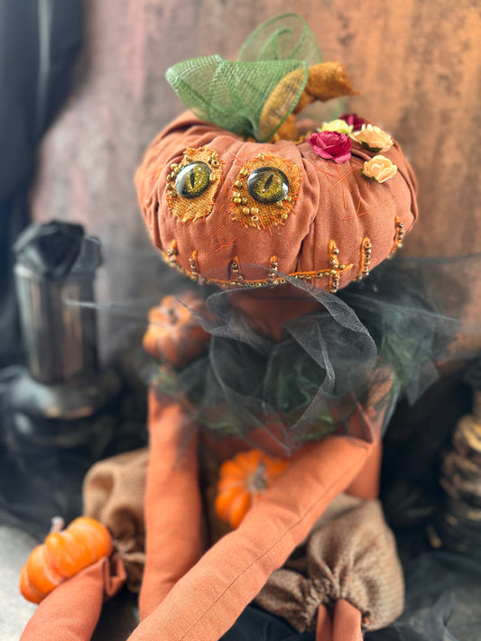 Haunted Pumpkin Doll