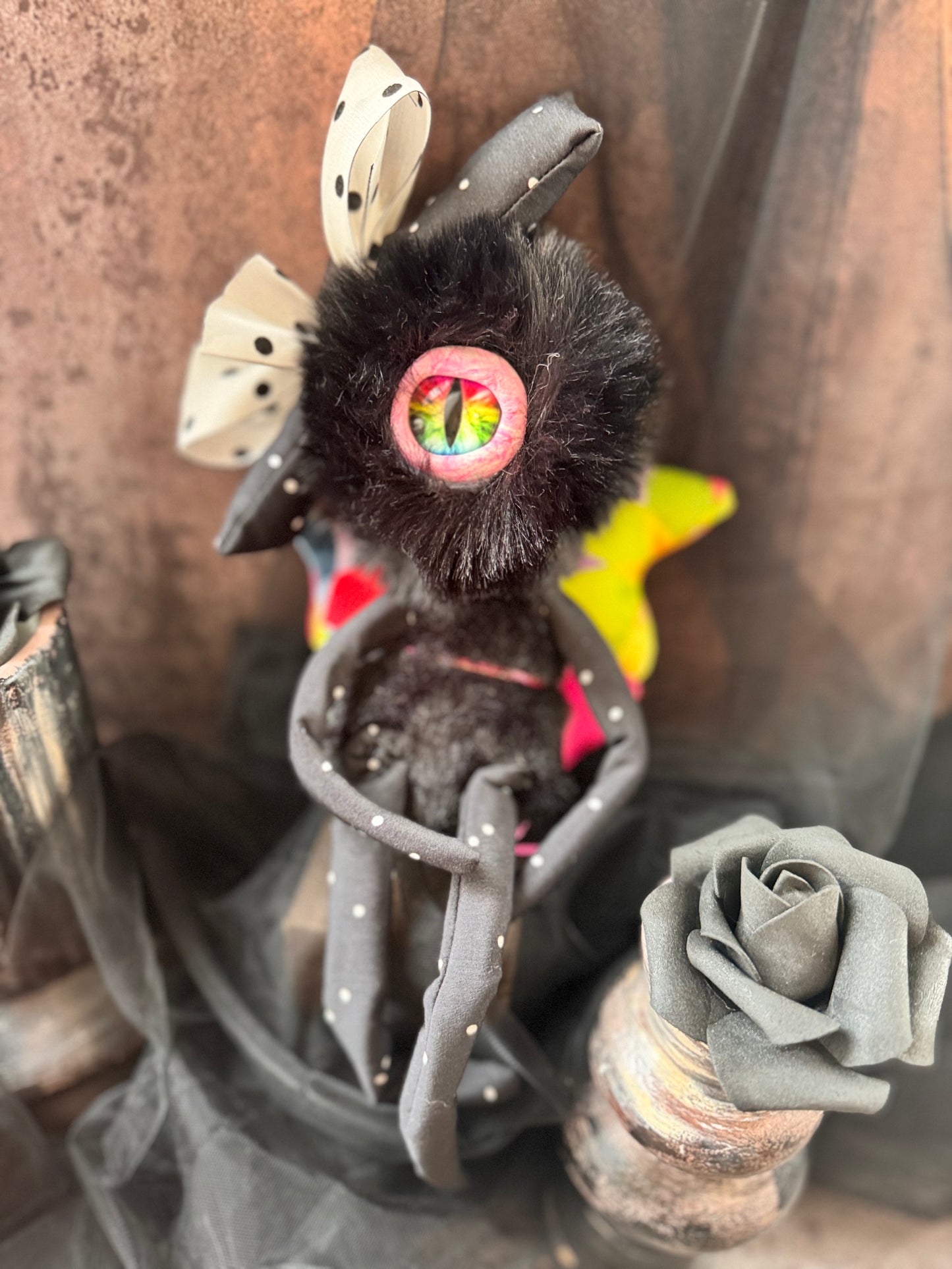 The Watcher- Handmade Creepy Cute Doll