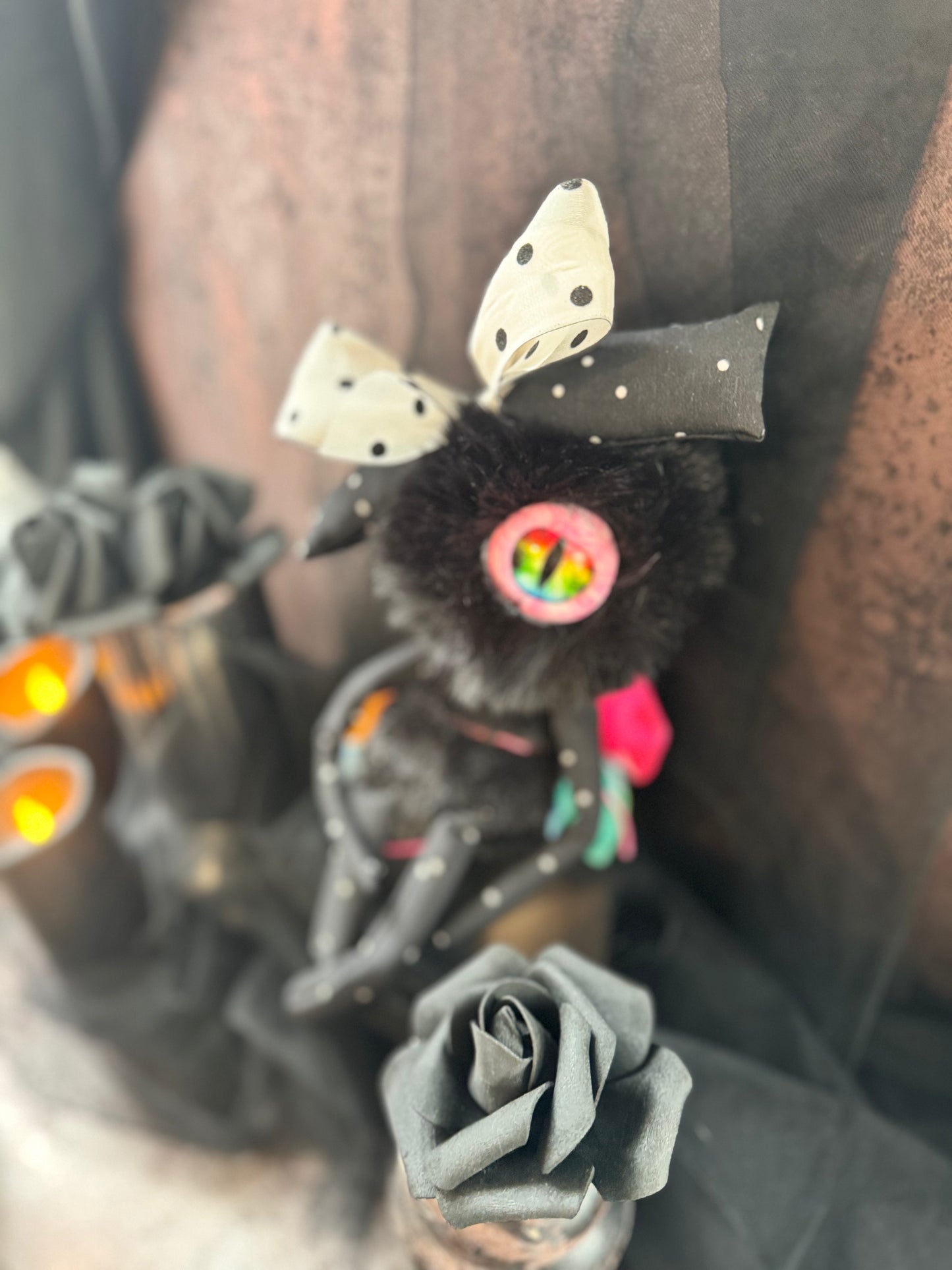 The Watcher- Handmade Creepy Cute Doll